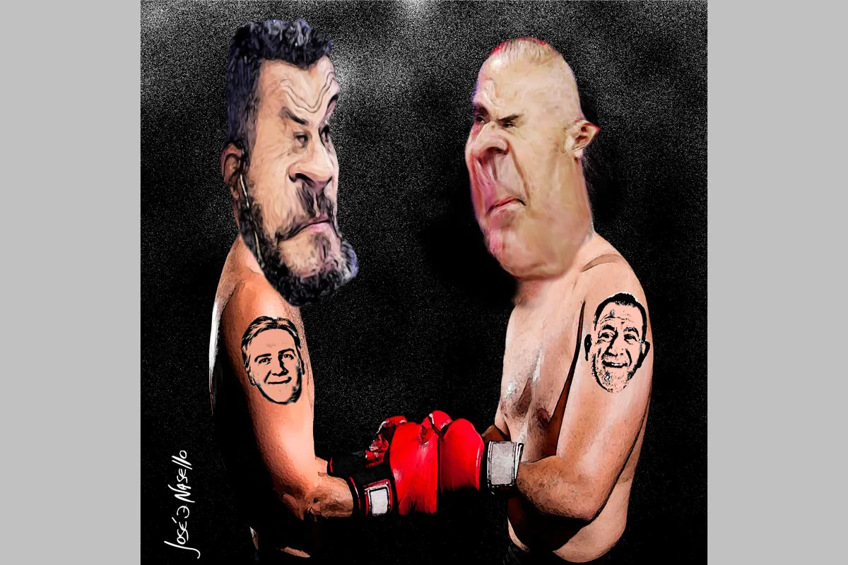 ilustra-siciliano-chocando-puños-box-con-beltran-corvalan