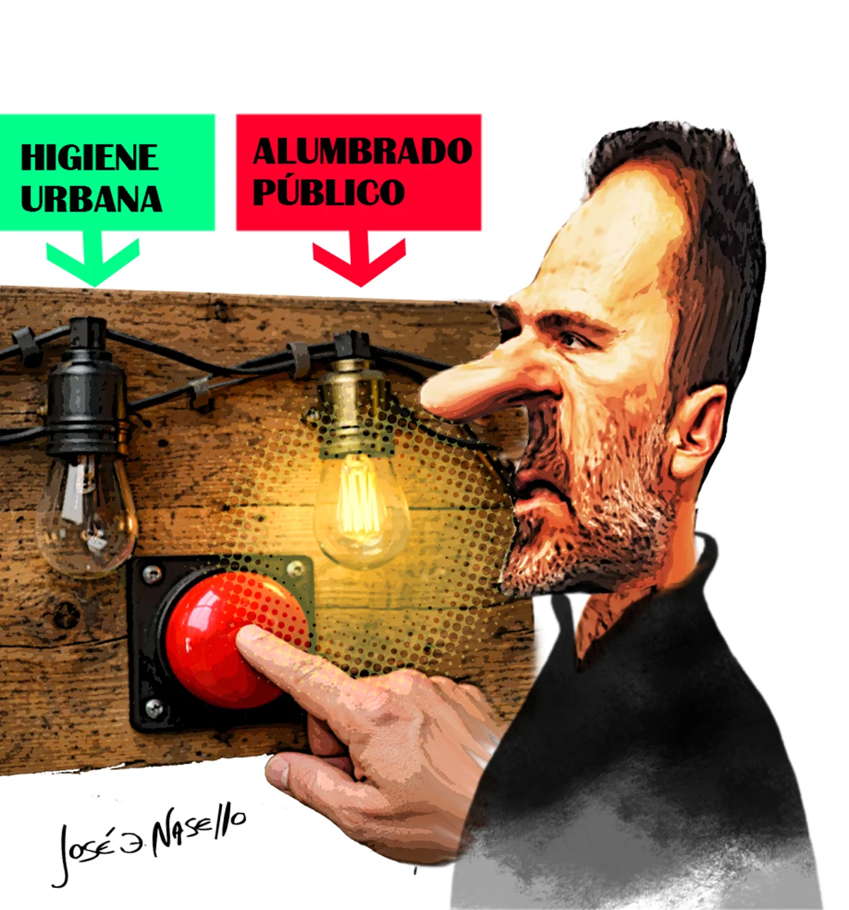 RIO--- ilustra cantoro prendiendo foco