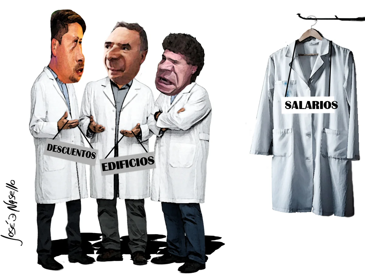 ilustra consalvi cristalli y ferreyra dialogo paritarias