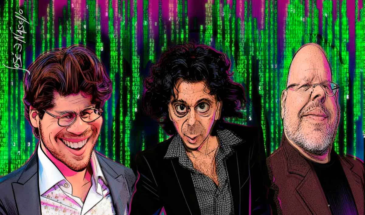 ilustra-Marcello-Mercado,-Daniel-Roher-y-Eric-Sadin