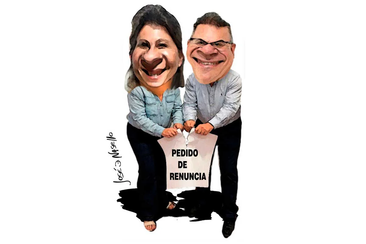 ilustra-vazquetto-y-abrile-rompen-papel-pedido-de-renuncia